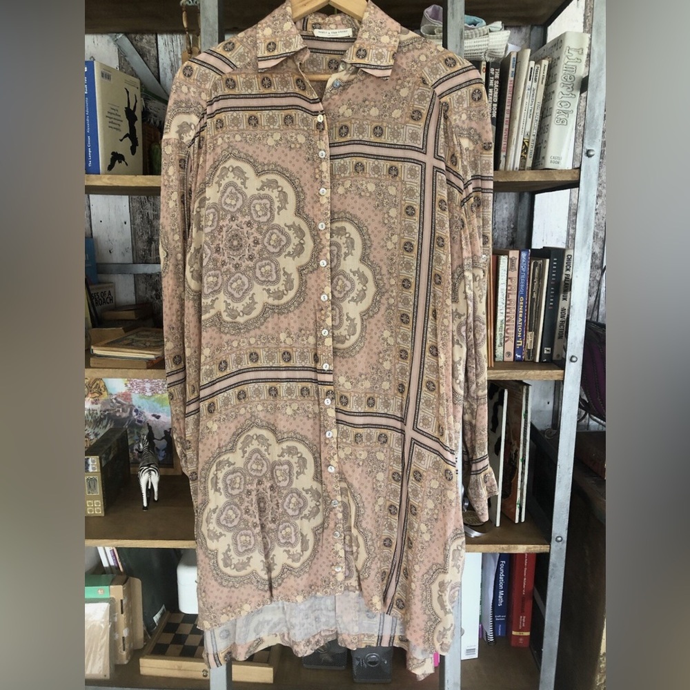 NWOT VHTF SPELL SAMPLE SHIRT DRESS - Picture 2 of 8